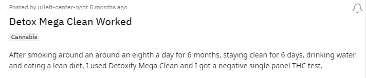 Detoxify Mega Clean review